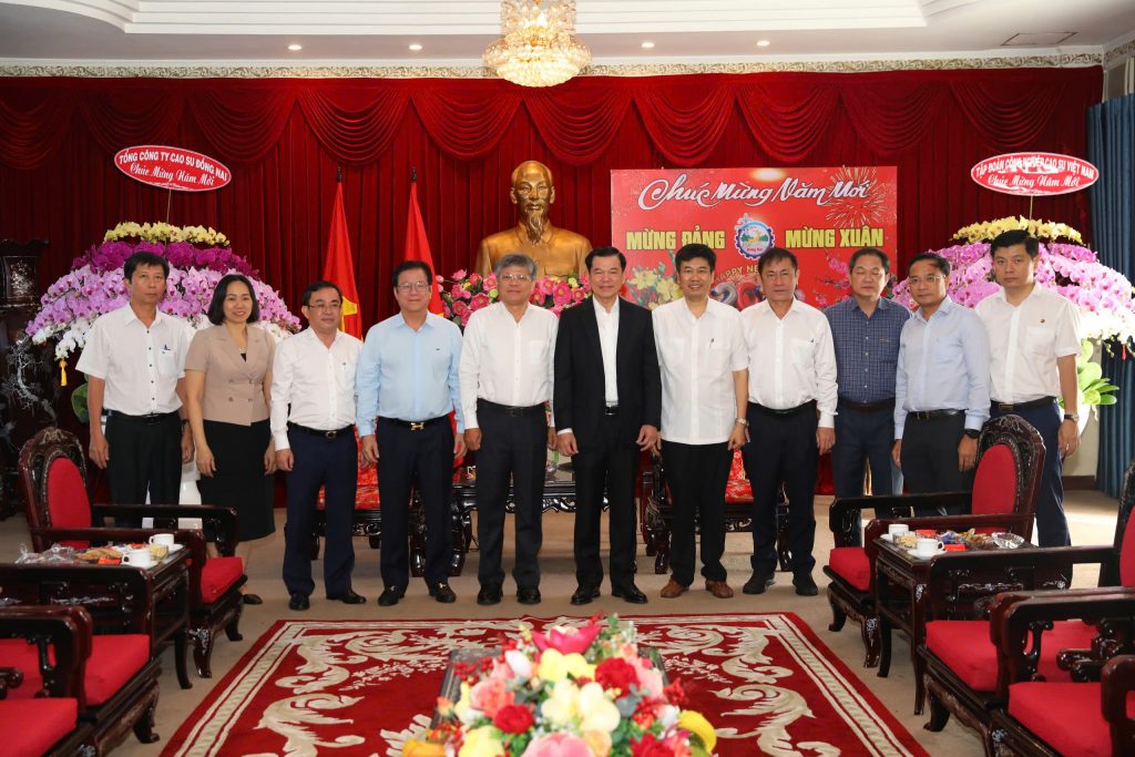 Lãnh đạo VRG chúc Tết Tỉnh ủy Đồng Nai